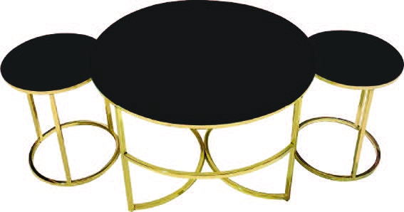 2'li Oval Orta - Zigon Sehpa